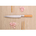 Couteau sashimi japonais 21cm Suncraft Senzo manche en magnolia