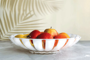 Coupe à fruits Guzzini Dolcevita en polymère biosourcé