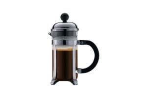 Cafetière Bodum Chambord à piston avec filtre inox - 0.35L 3 tasses