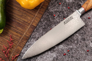 Couteau de chef 20cm Wusaki Fujiko 10CR damas