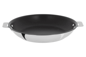 Poêle antiadhérente Cristel Casteline Exceliss amovible en inox 5 plis