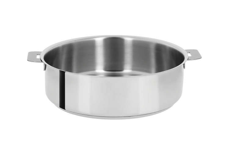 Sauteuse Cristel Mutine amovible en inox 3 plis