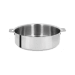 Sauteuse Cristel Mutine amovible en inox 3 plis