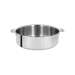 Sauteuse Cristel Mutine amovible en inox 3 plis