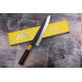 Couteau de chef 21cm japonais artisanal Yuzo Black SLD ébène et olivier