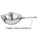 Wok Cristel Casteline amovible en inox 3 plis