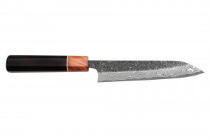 Couteau universel 15cm japonais artisanal Masashi Yamamoto SLD Kuro damas