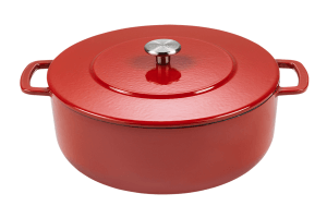 Cocotte Combekk Sous-chef Dutch Oven en fonte émaillée rouge