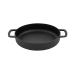 Poêlon Savoyard En Fonte émaillée 20 Cm - Noir - Marque Tableandcook - Réf 404089