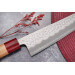 Couteau de chef japonais artisanal Tsunehisa Aogami Super martelé 21cm