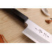 Couteau santoku japonais artisanal Kagekiyo Suri Urushi 18cm