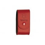 Etui cuir rouge Victorinox pour couteaux suisses 9,1cm - 6 à 14 pièces