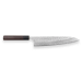 Couteau de chef japonais artisanal Yu Kurosaki Fujin 24cm SG2 Damascus 33 couches