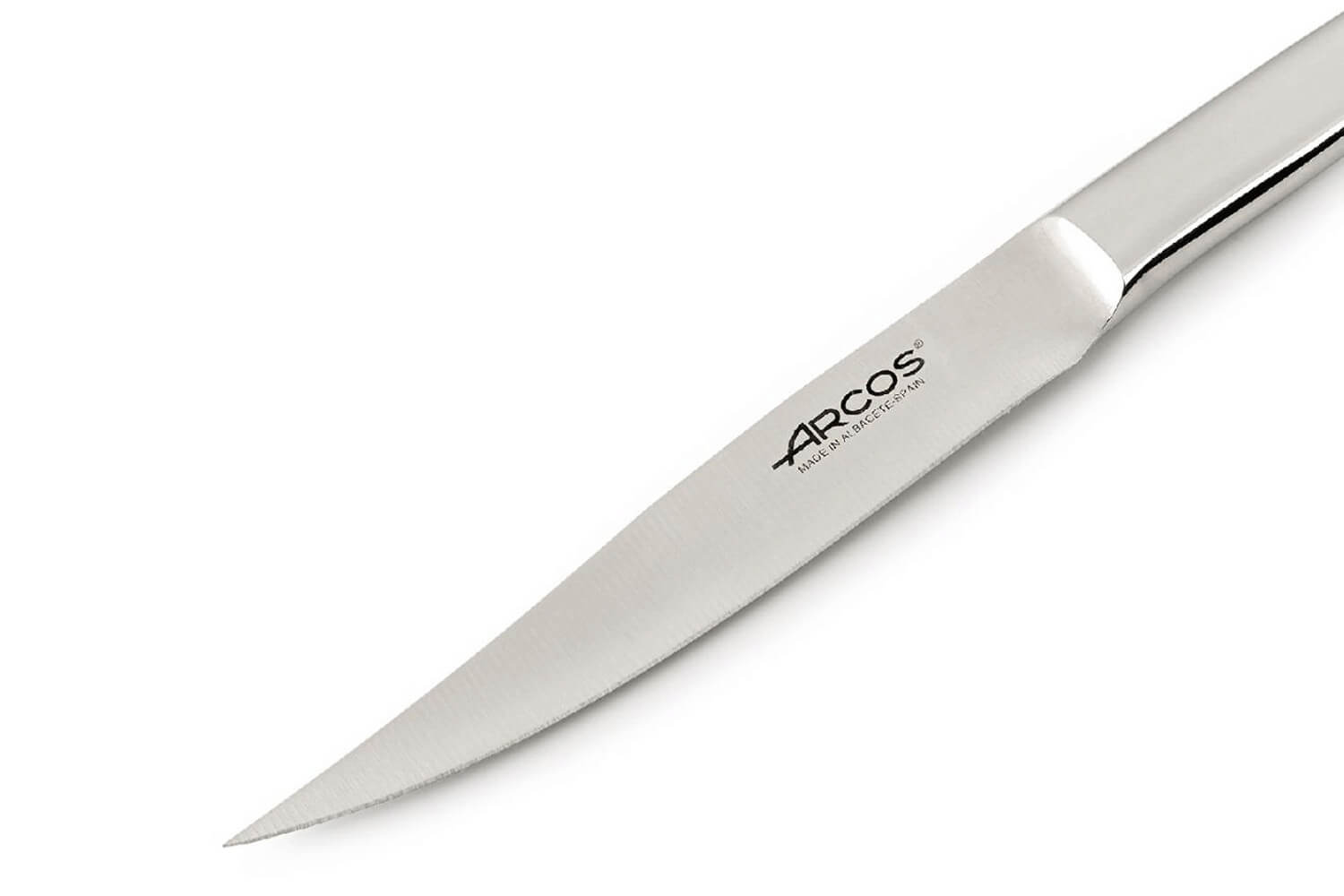 Couteau à steak The Origine monobloc lame 11cm lisse ARCOS - Culinarion