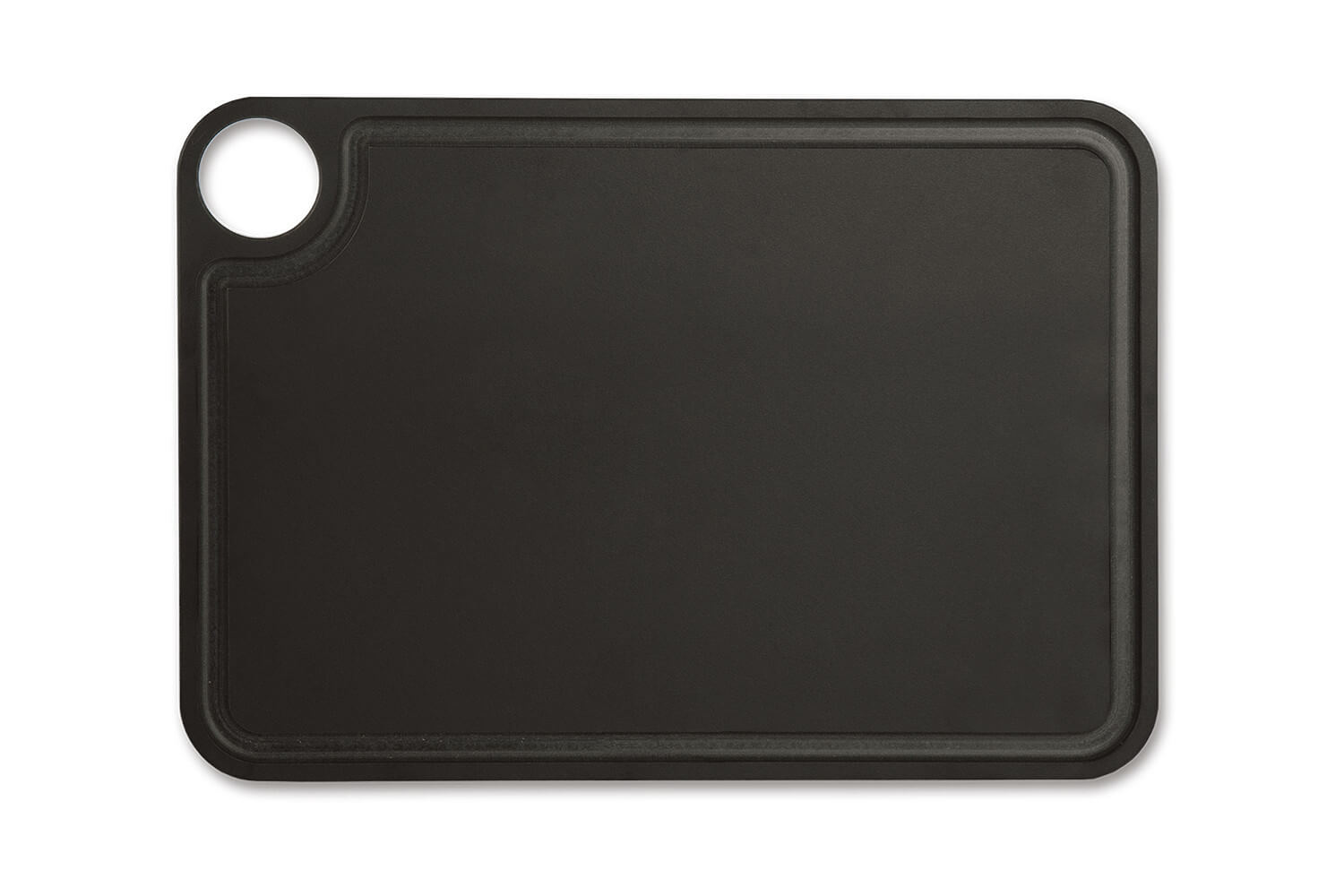Planche à Découper Arcos Fibre Cellulose 42.7x32.7cm - Surface Lisse, Trou Suspension, Grise