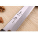 Couteau sujihiki japonais artisanal Kagekiyo Suri Urushi 21cm