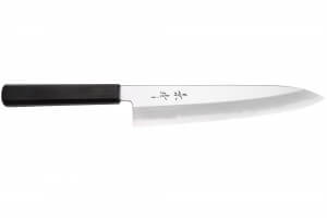 Couteau de chef japonais artisanal Kagekiyo Suri Urushi 24cm