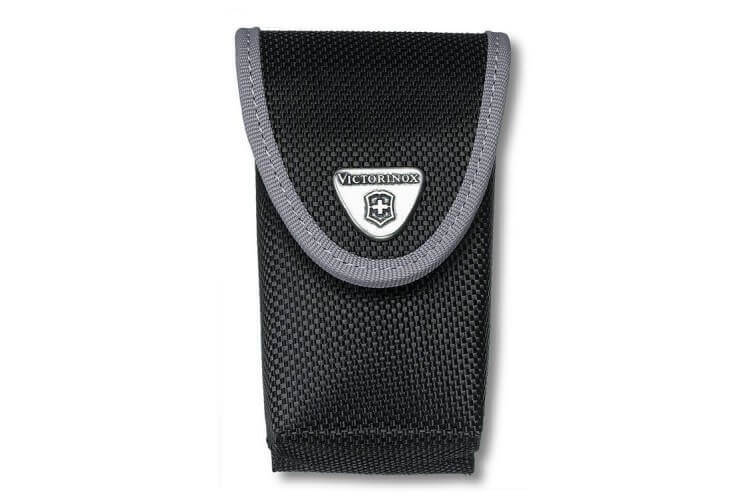 Etui nylon noir Victorinox pour couteaux suisses 9,1cm - 6 à 14 pièces