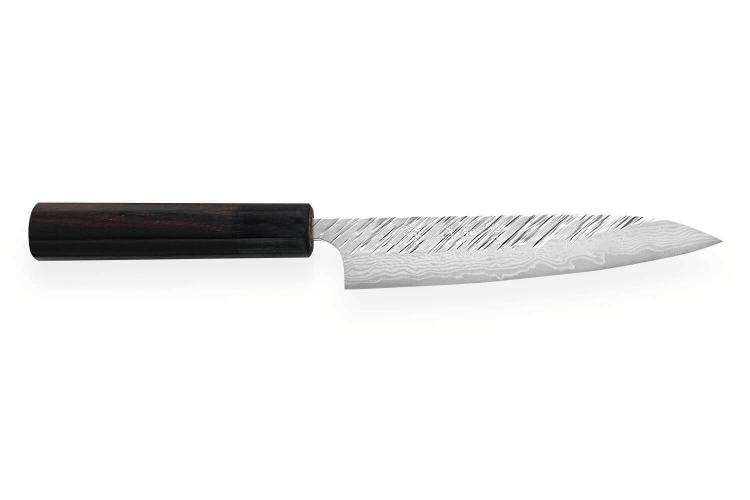 Couteau universel japonais artisanal Yu Kurosaki Fujin 15cm SG2 Damascus 33 couches