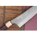 Couteau de chef japonais artisanal martelé Yu Kurosaki senko 24cm acier SG2