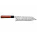 Couteau de chef kiritsuke 21cm japonais artisanal Masashi Yamamoto SLD damas