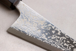 Couteau honesuki 15cm japonais artisanal Masashi Yamamoto SLD damas