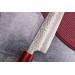 Couteau sujihiki japonais artisanal Tsunehisa Aogami Super martelé 27cm