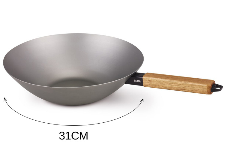 Wok Beka Nomad en acier carbone