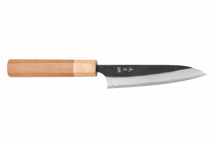 Couteau universel japonais artisanal Yoshimi Kato AS Brut 12cm