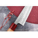 Couteau de chef japonais artisanal Tsunehisa Aogami Super martelé 18cm