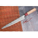 Couteau sujihiki japonais artisanal Tsunehisa Aogami Super martelé 24cm