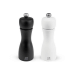 Coffret duo moulin à sel et poivre Peugeot Tahiti en bois noir + blanc