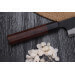 Couteau de chef japonais artisanal Nao Yamamoto Damas AS brut de forge 18cm