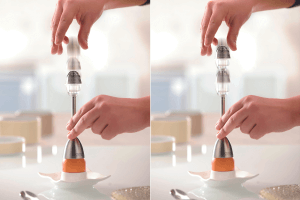 Toqueur à oeufs avec salière Gefu Ovo