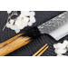 Couteau santoku kiritsuke 16cm japonais Sakai Takayuki Kashi Urushi VG10 damas