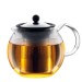 Théière Bodum Assam à piston avec filtre inox - 1.5L 12 tasses