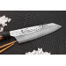 Couteau santoku kiritsuke 16cm japonais Sakai Takayuki Kashi Urushi VG10 damas