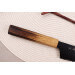 Couteau kiritsuke santoku japonais 16cm Sakai Takayuki Kurokage manche en chêne brûlé
