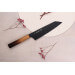 Couteau kiritsuke japonais 19cm Sakai Takayuki Kurokage manche en chêne brûlé