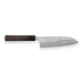 Couteau santoku japonais artisanal Yu Kurosaki Fujin 16,5cm VG10 Damascus 33 couches