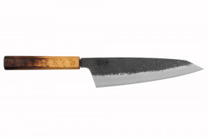 Couteau de chef kiritsuke japonais artisanal Sakai Takayuki Homura Guren 22,5cm