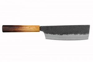 Couteau nakiri japonais artisanal Sakai Takayuki Homura Guren 18cm