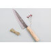 Couteau de chef japonais artisanal Wusaki Nakata Erable BS2 21cm manche érable