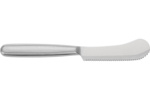 Couteau tartineur Westmark 2 en 1 lame dentelée 10cm