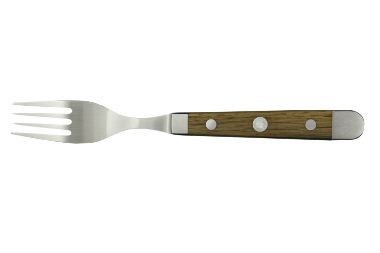 Fourchette de table Güde Alpha Chêne 9cm en acier forgée