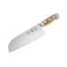 Couteau santoku alvéolé Güde Alpha Olive 18cm en acier forgé