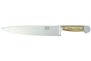Couteau de chef Güde Alpha Olive 26cm en acier forgé