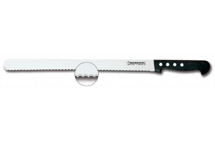 Couteau à pizza demi lune Ooni en inox - 38 cm