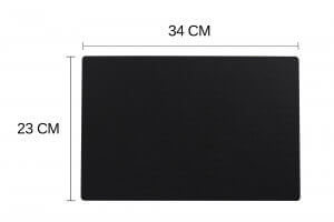 Planche à découper japonaise Hasegawa Pro-PE Lite noire
