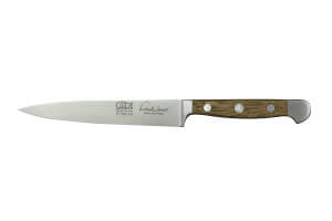 Couteau à découper Güde Alpha Chêne 16cm en acier forgé